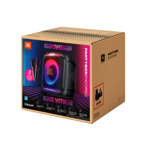 JBL PartyBox Encore 2 Portable Party Speaker with 2 mics thumbnail 1